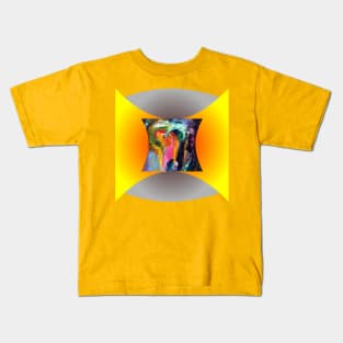 Geometry and abstract composition Kids T-Shirt